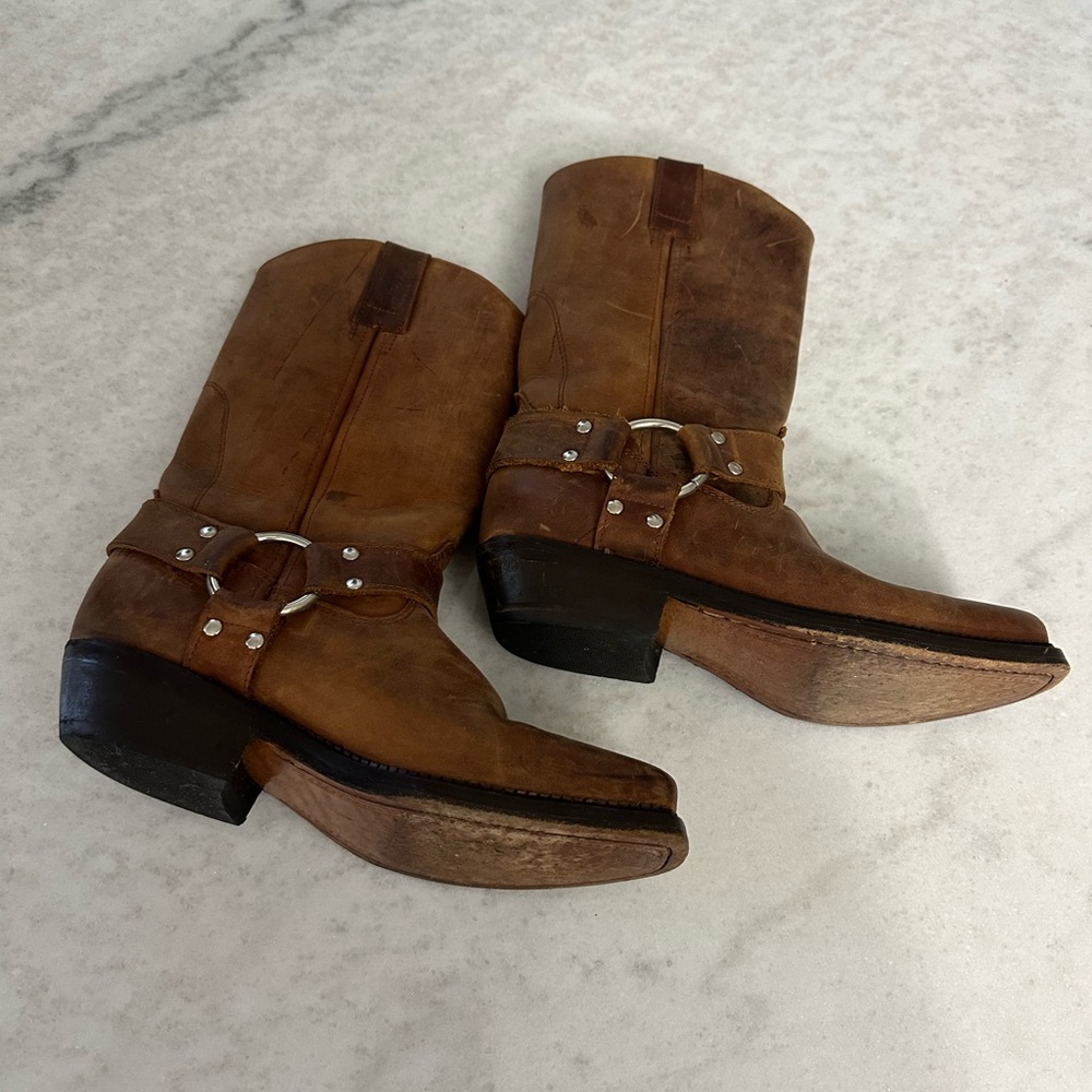 Freddy’s  Harness Women's Boots Leather 7.5! - Picture 2 of 15